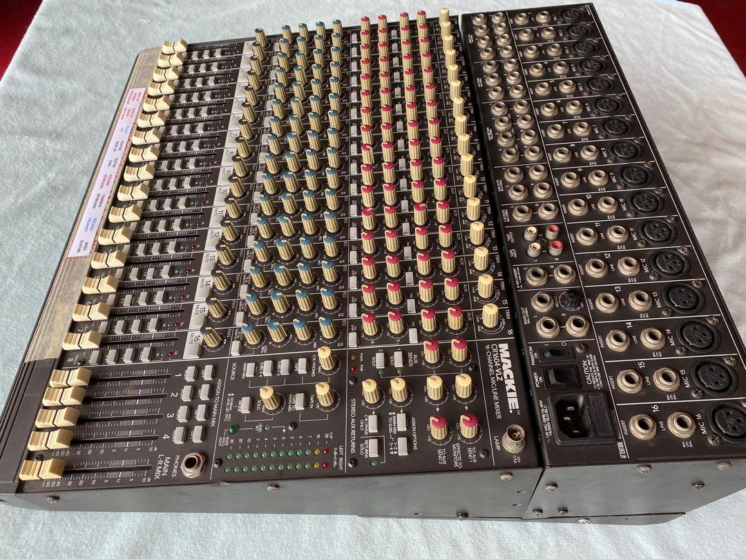 Mackie CR1604 VLZ 16 channel Mic Mixer Hobbies Toys Music Media