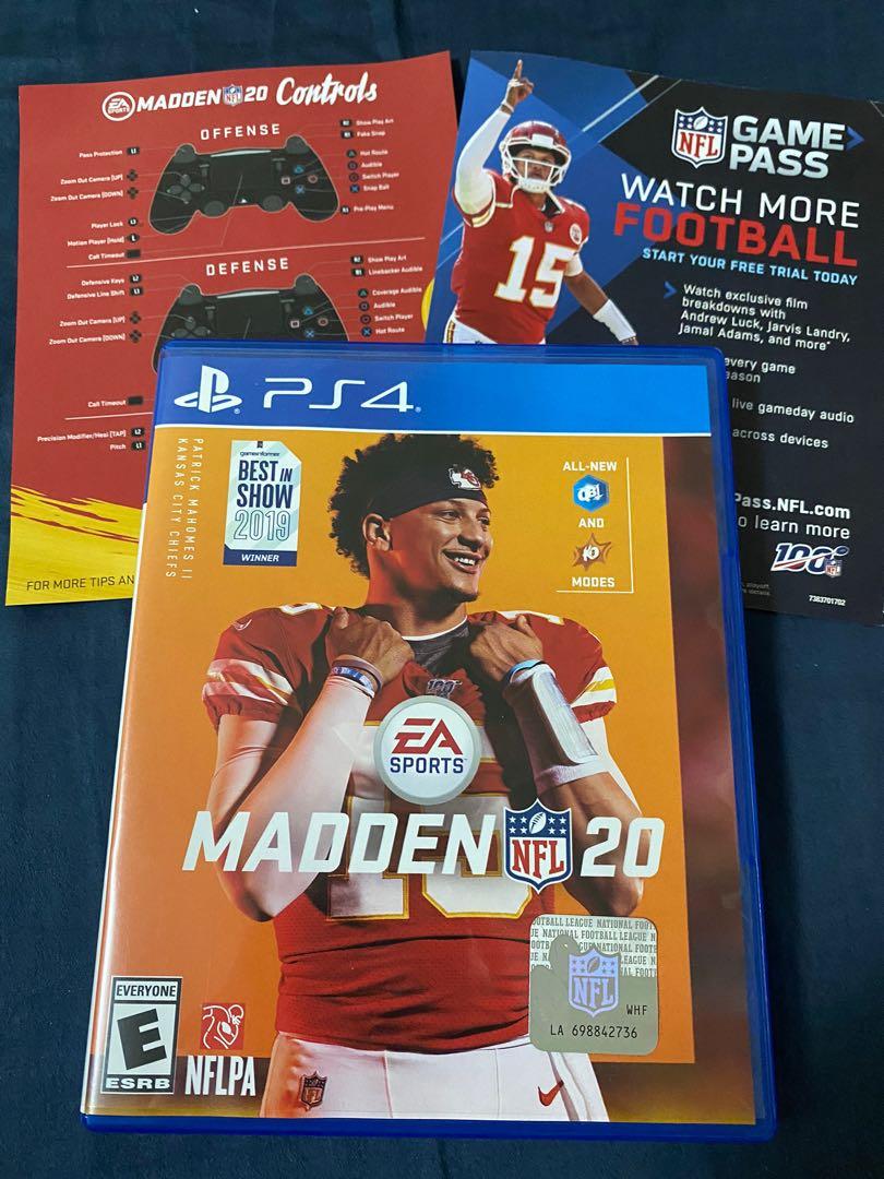 Madden 20, PlayStation 4