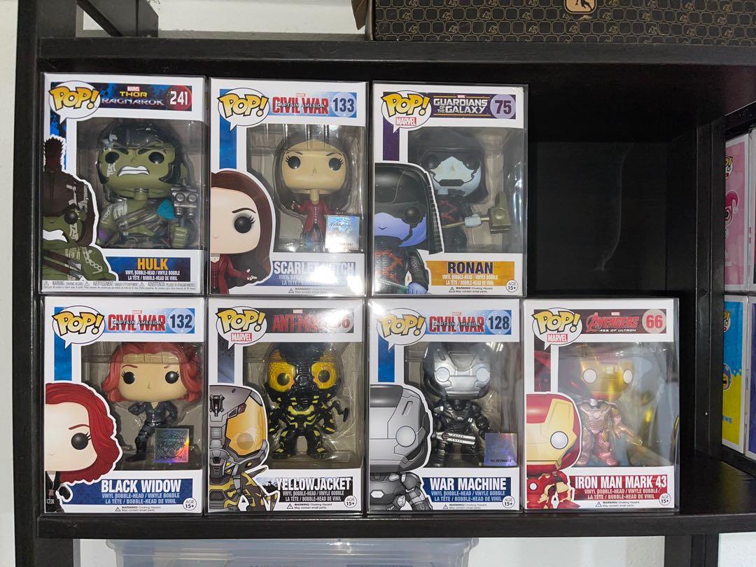 pop head display case