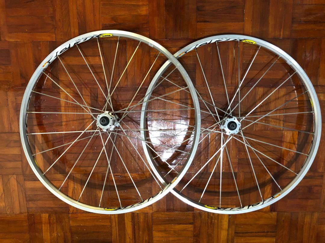 Mavic crossride wheelset 26 6 bolt disc 26er