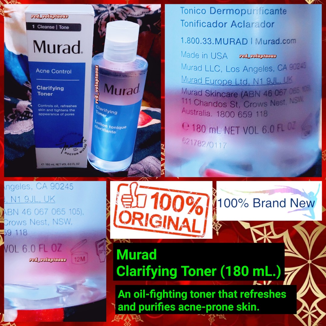 murad blemish control clarifying toner