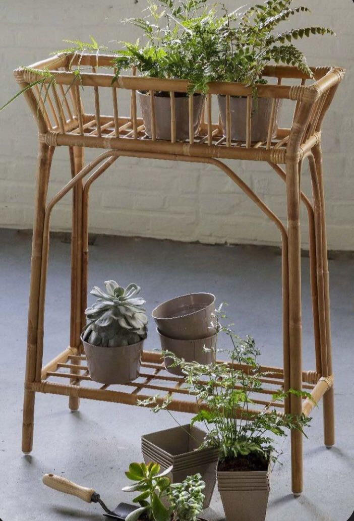 SALE! Rattan Plant Rack Native Planter Plant Rack Rattan Planter Plant ...