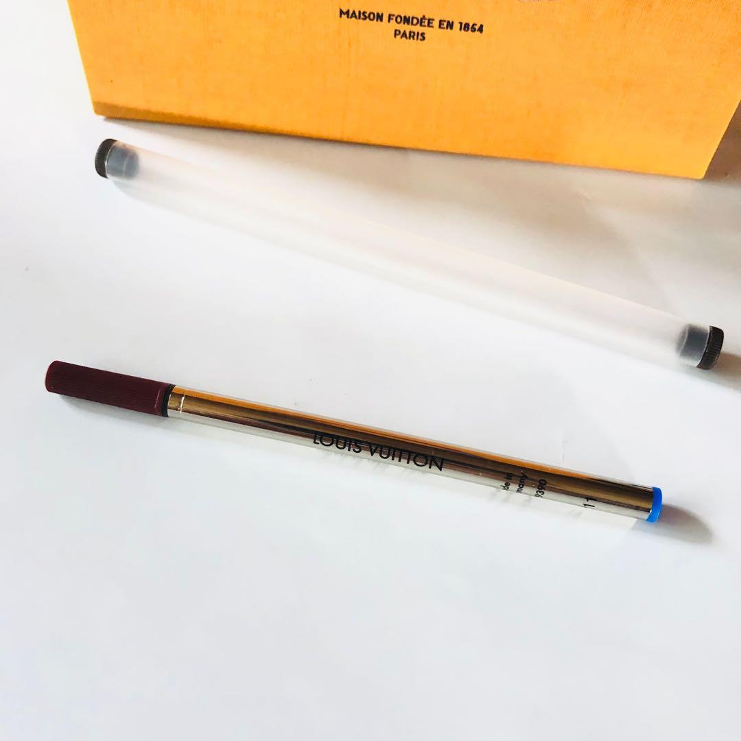 NEW)AUTHENTIC LOUIS VUITTON BALL PEN REFILL (FREE PAPERBAG)(FREE SHIPPING),  Hobbies & Toys, Stationery & Craft, Stationery & School Supplies on  Carousell