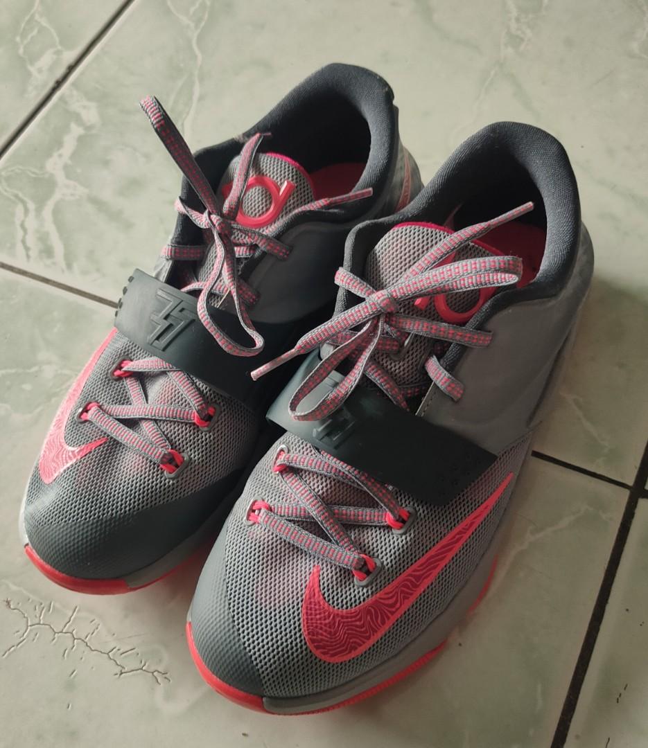 NIKE KD SHOES PINK AND GREY PRELOVED AUTHENTIC Women s Fashion