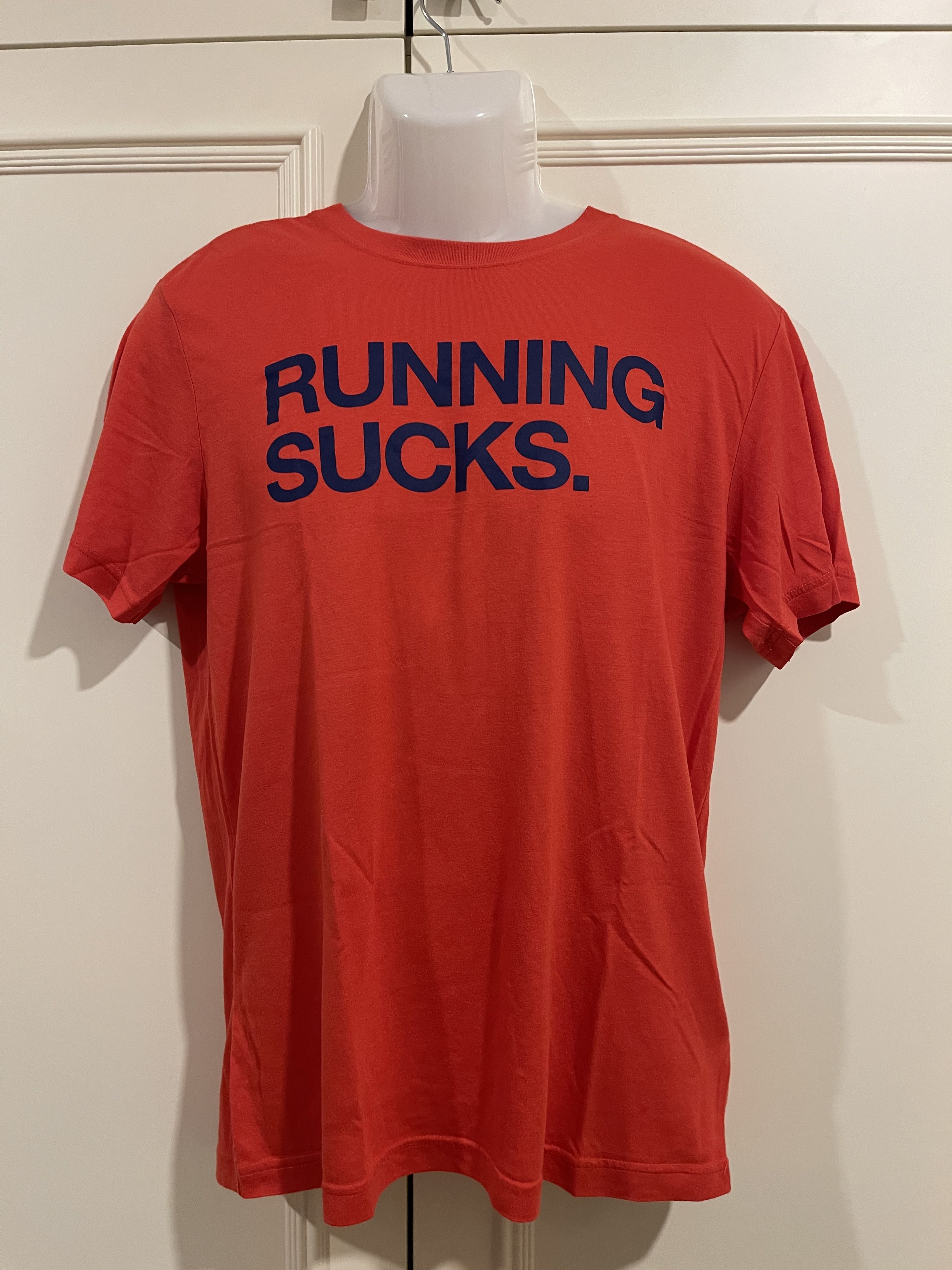 Nike “Running Sucks” T-Shirt, Men's Fashion, Tops & Sets, Tshirts & Shirts Carousell