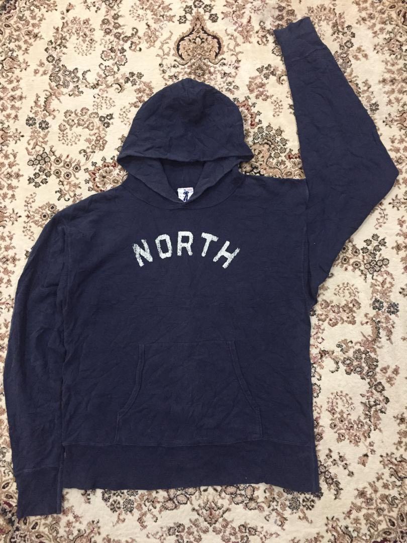 NMD by 45rpm Hoodie Sweatshirt Navy Blue Made in Japan XL
