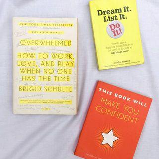 Self-Improvement import book, Dream-It List-It, This Book Will Make You Confidence, Overwhelmed