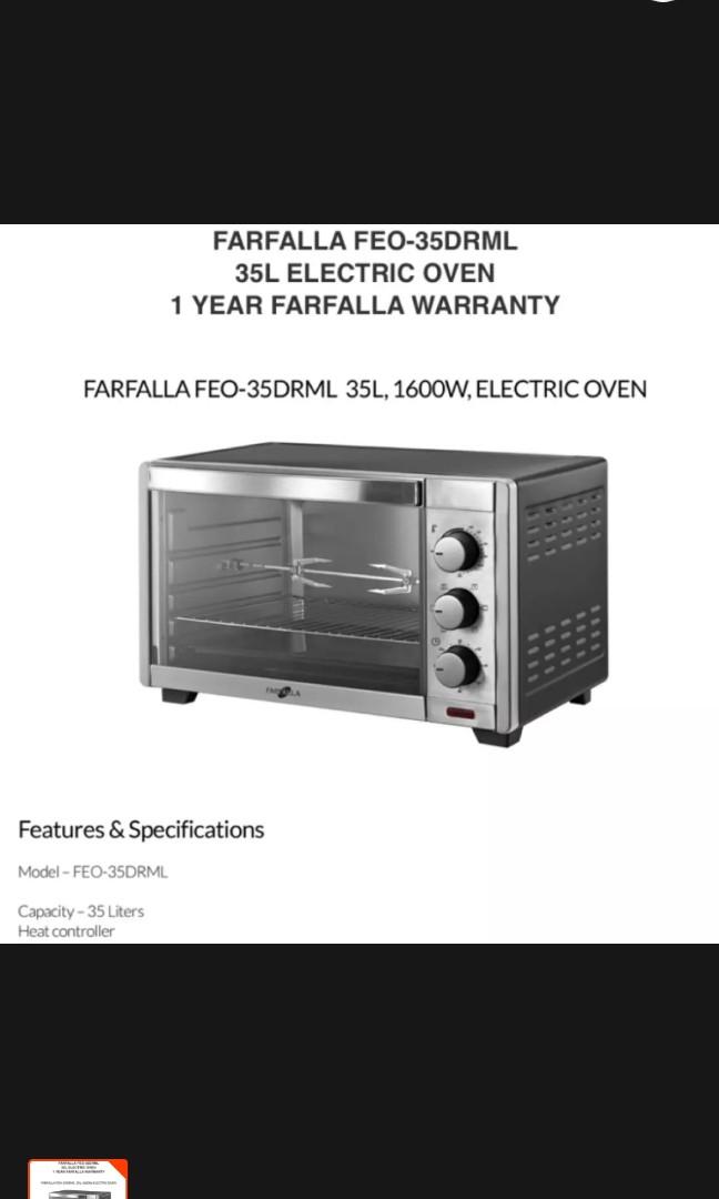 Oven with Grill, TV & Home Appliances, Kitchen Appliances, Ovens
