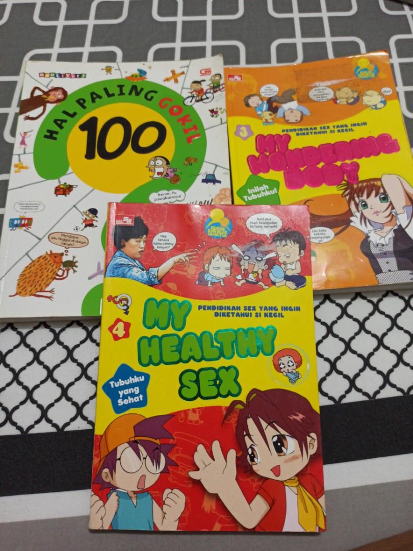 Paket Buku komik edukasi, Buku & Alat Tulis, Buku Anak-Anak di Carousell