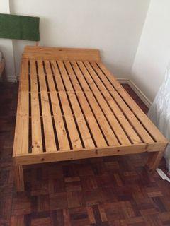 Palochina Wood Bed Frames (Double size)