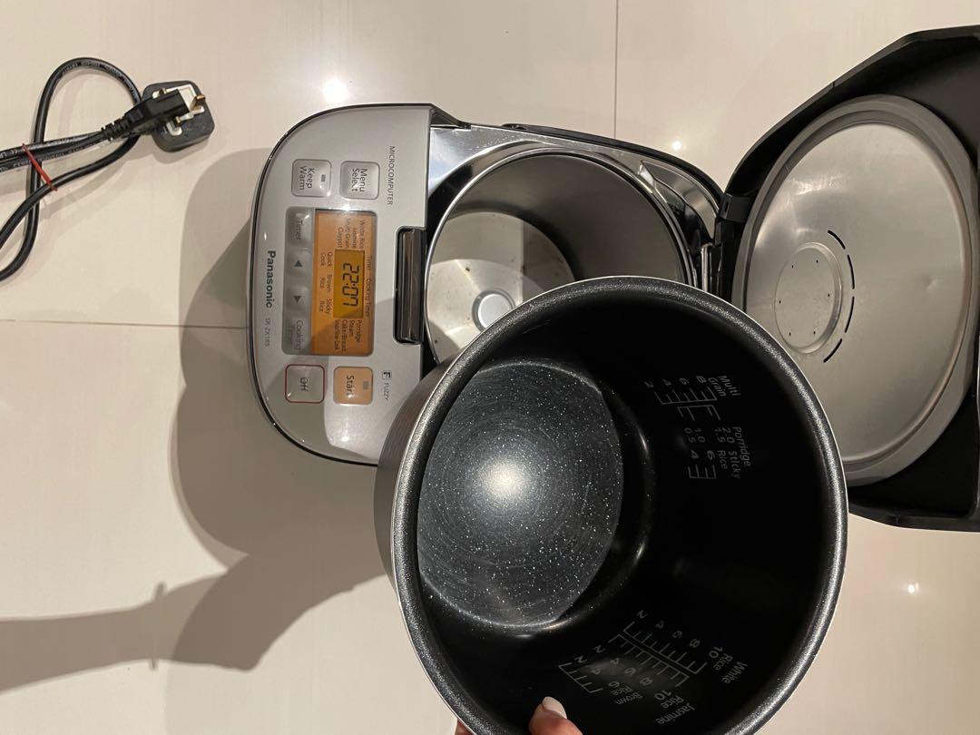 Panasonic Rice Cooker SRZX185, TV & Home Appliances, Kitchen