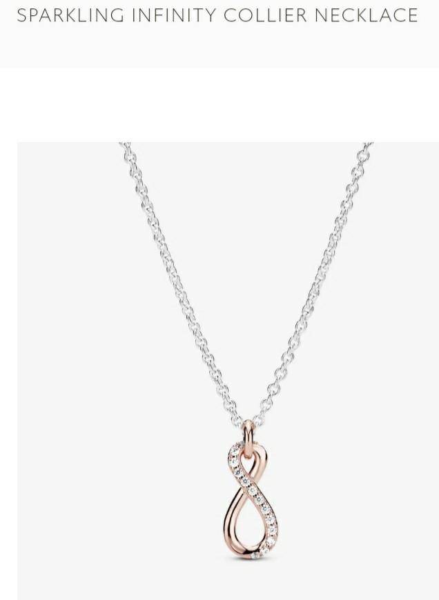 PANDORA Infinity Collier Necklace [NEW 