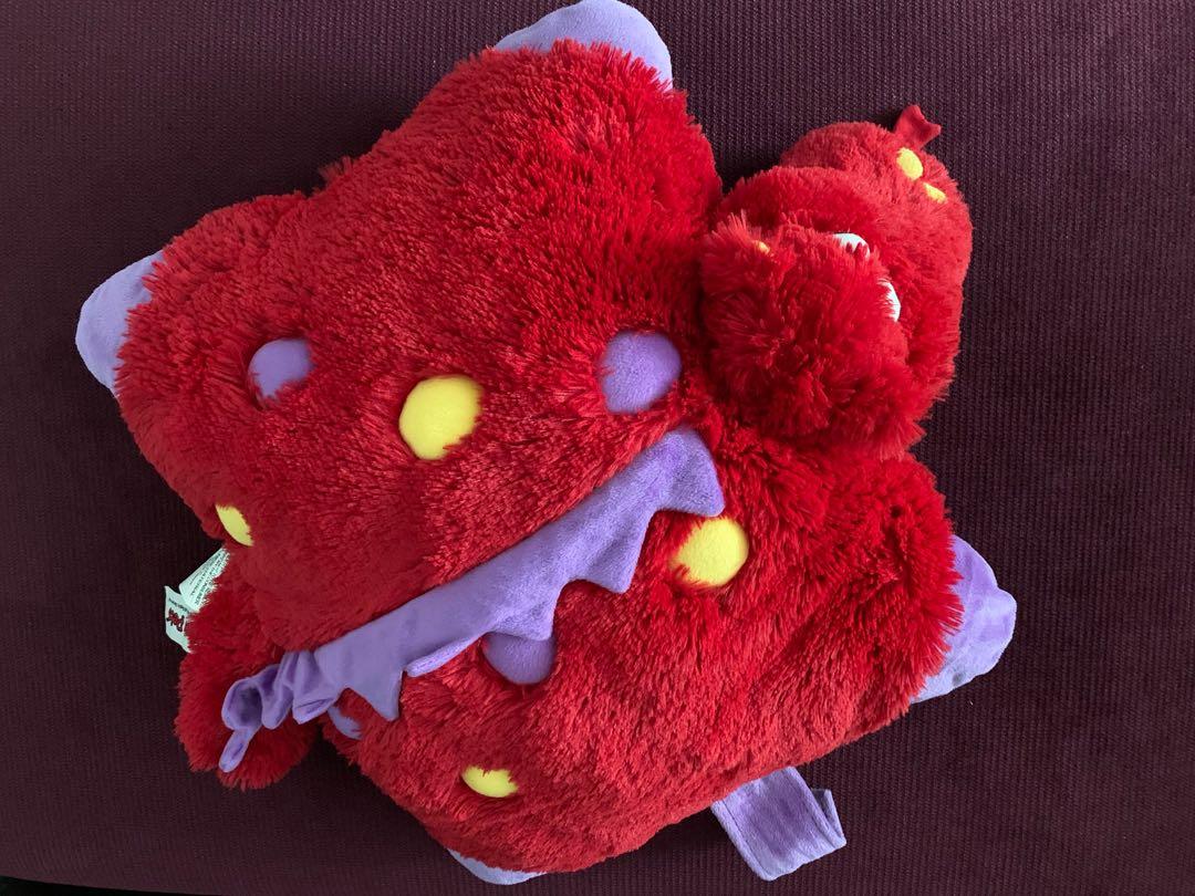 Pillow Pets (11” Fiery Dragon), Hobbies & Toys, Toys & Games on Carousell