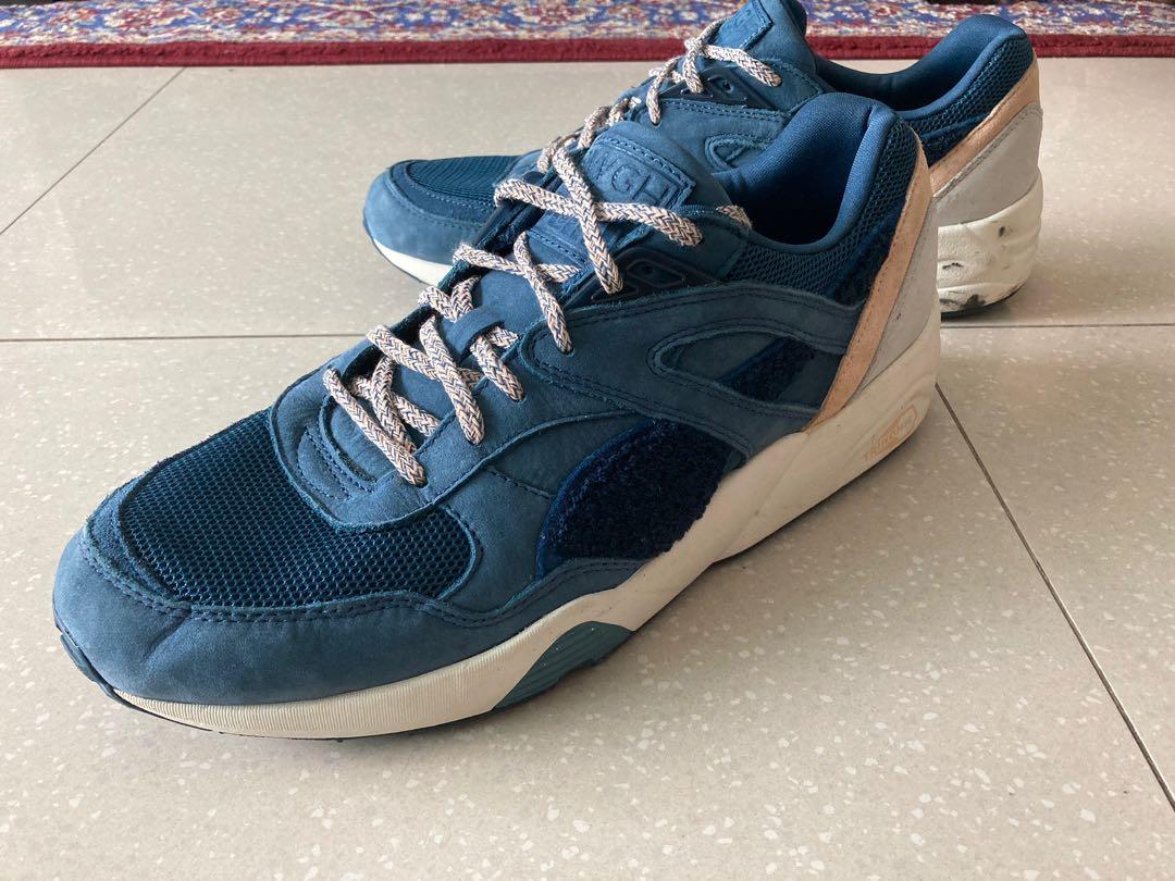 PUMA X BWGH R698 Men s Blue Lace Up Sneaker