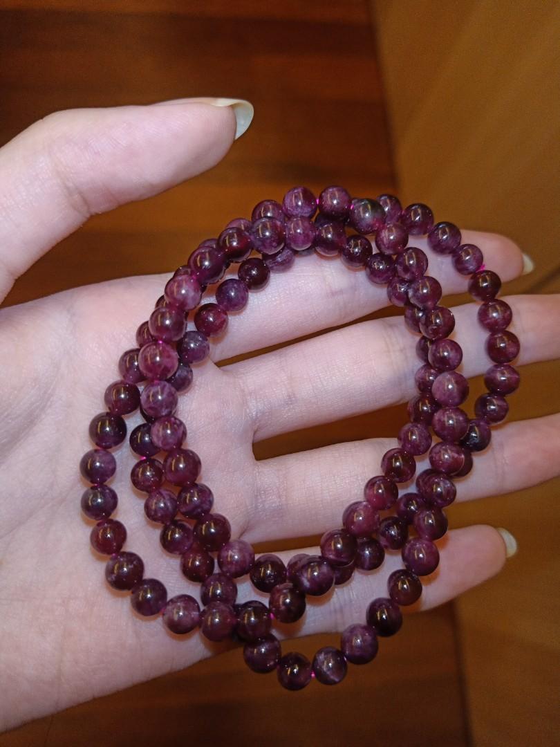 Red tourmaline hotsell bracelet