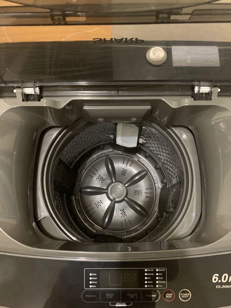 sharp automatic washing machine troubleshooting