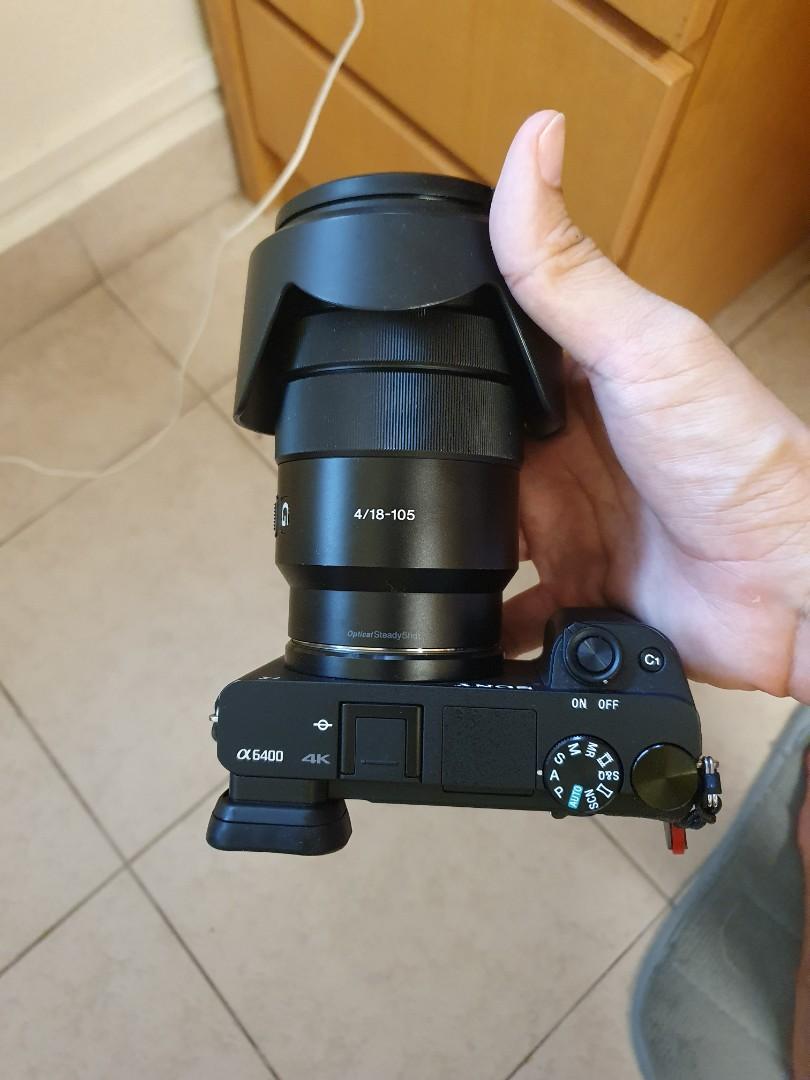 Sony A6400 With 18 105mm F4 Photography Cameras On Carousell