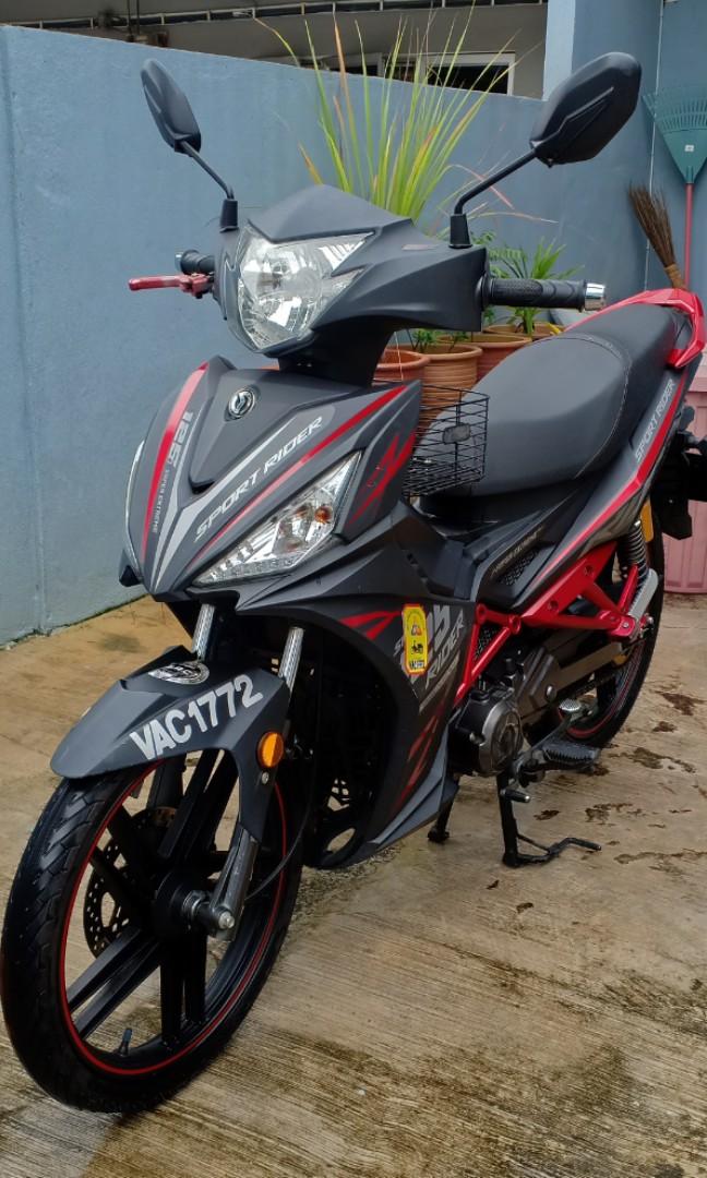 MOTOR MURAH SYM SPORT RIDER 125I FOR SALE Motorbikes on Carousell