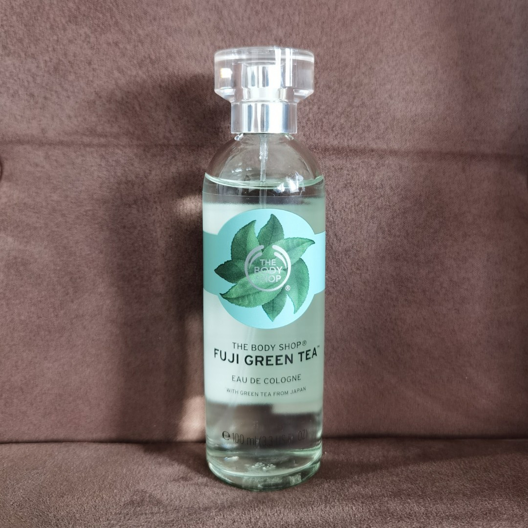 The body shop fuji green tea eau de cologne sale