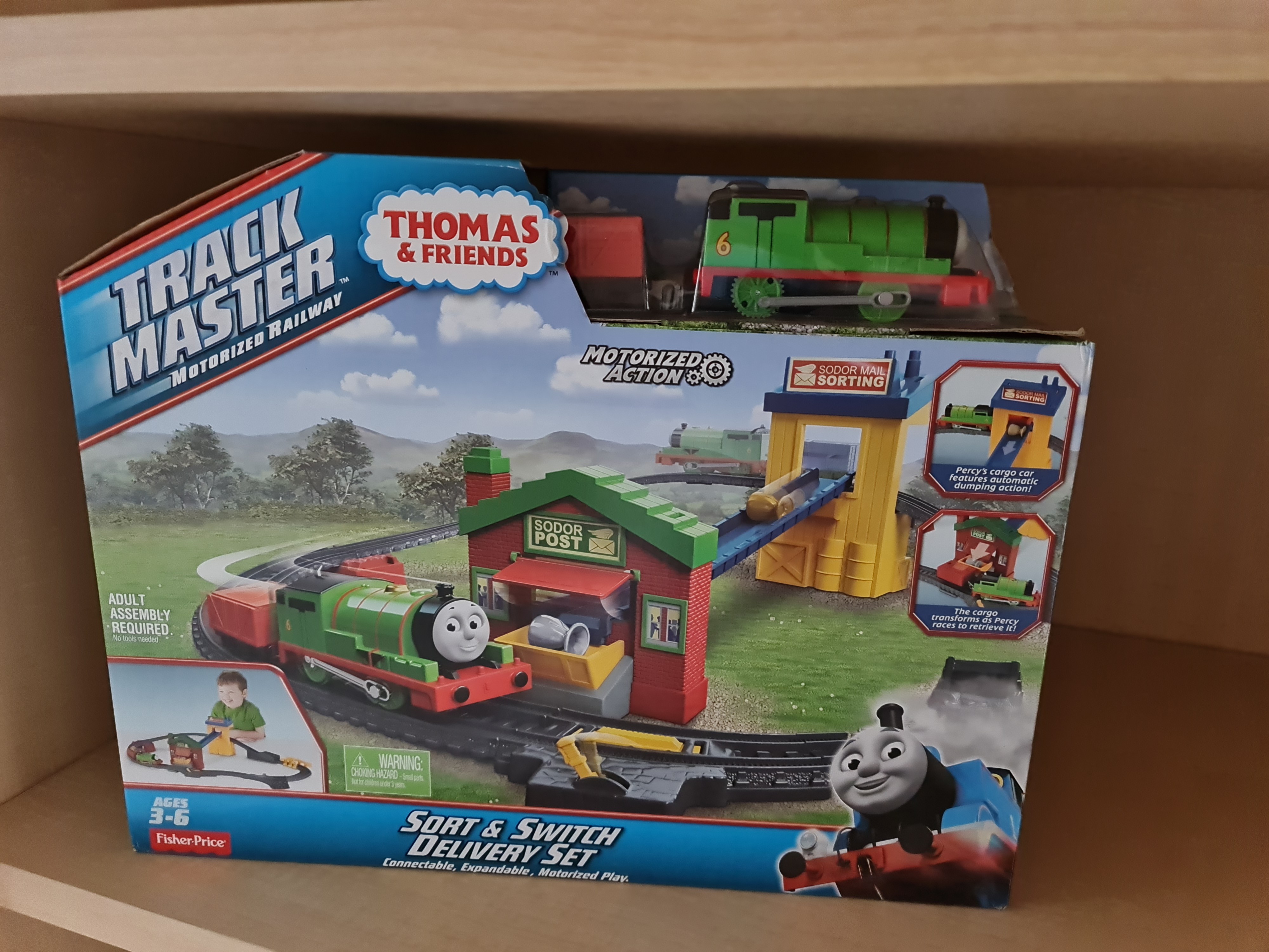 Thomas sort and switch delivery set clearance