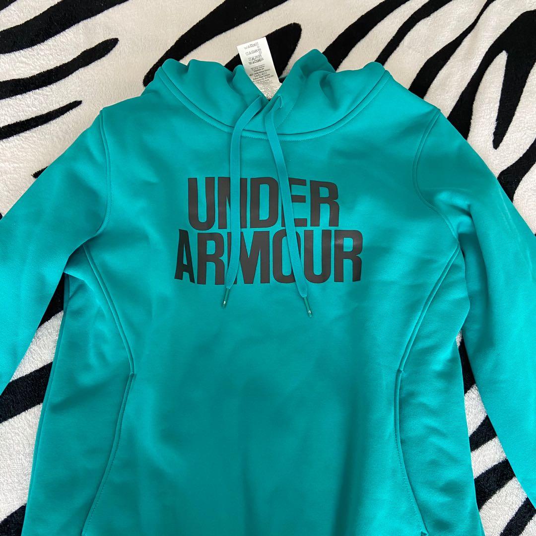 under armour teal hoodie