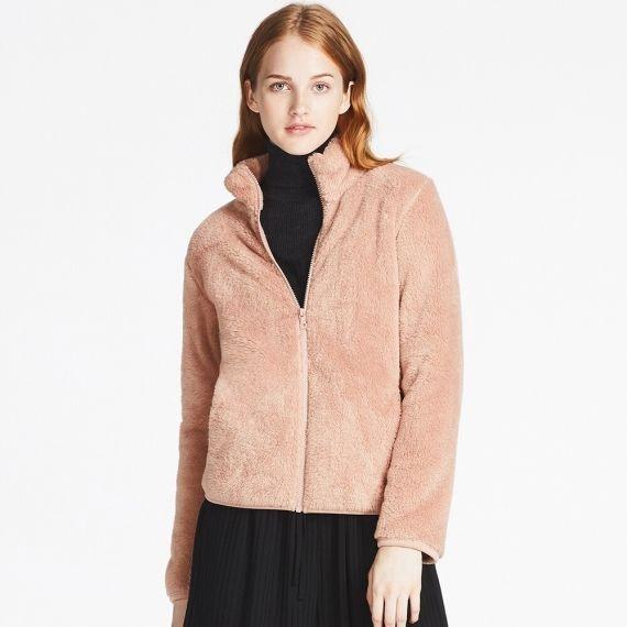 fluffy uniqlo