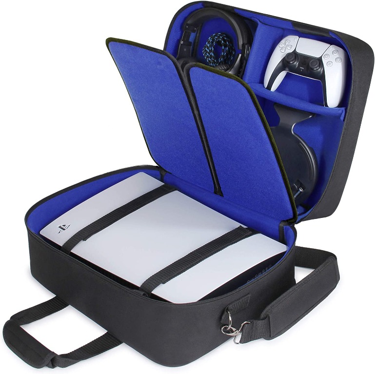 USA GEAR PS5 Travel Case Sony Playstation 5 Protection bag , Video