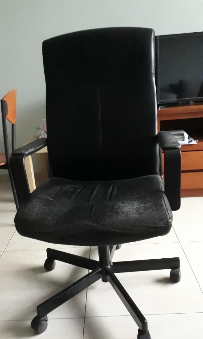 Used Leather Office Chair Furniture, Used Leather Office Chairs