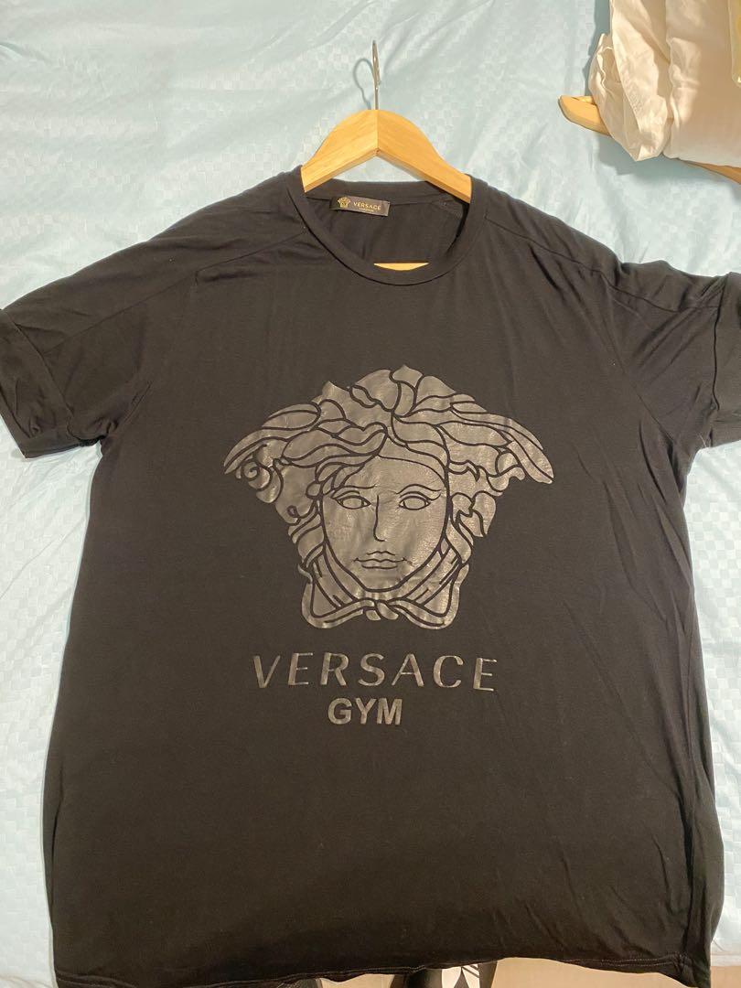 Versace Gym - Black t shirt, Men's 
