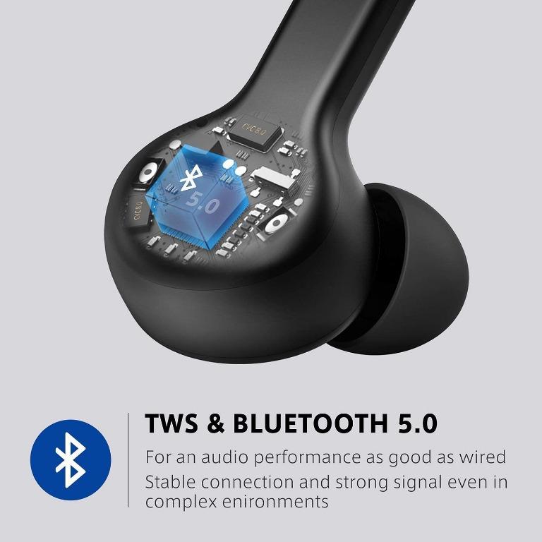 boltune wireless earbuds charger