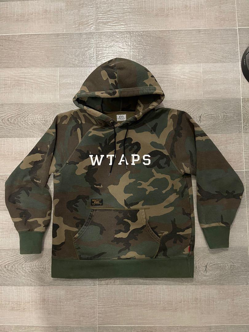Wtaps camo hoodie Carousell