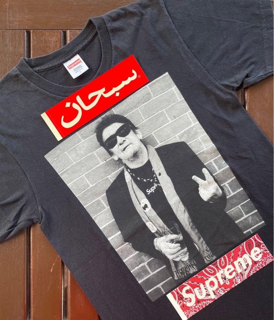 2013 Supreme Shane MacGowan Tee Black Men s Fashion Tops Sets