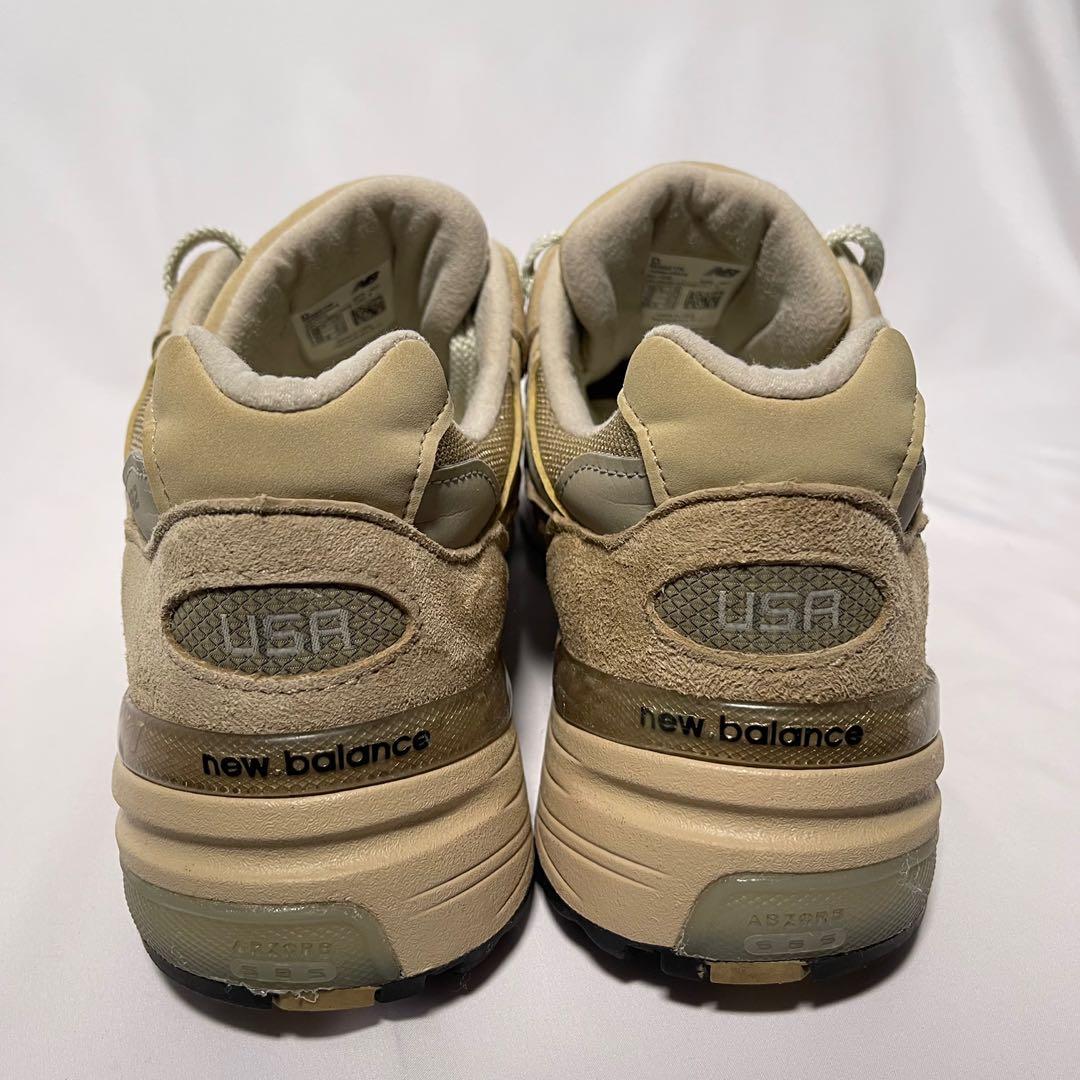 90%美國製new balance 992 tan 沙色M992TN US 8.5 eur 42 26.5cm made