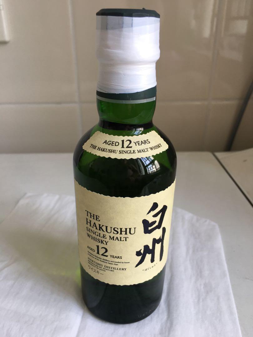白州12年 180ml サントリー シングルモルト ウイスキー 白州 12年