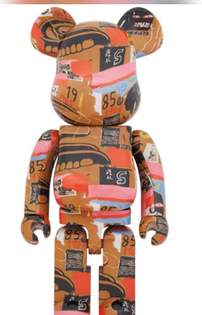 全新Bearbrick 1000% Andy Warhol x Jean -Michel #2, 興趣及遊戲, 玩具 遊戲類- Carousell