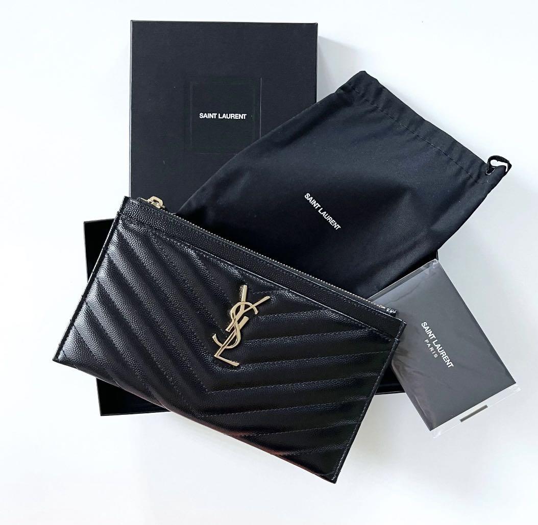Ysl pouch monogram online grain de poudre tech