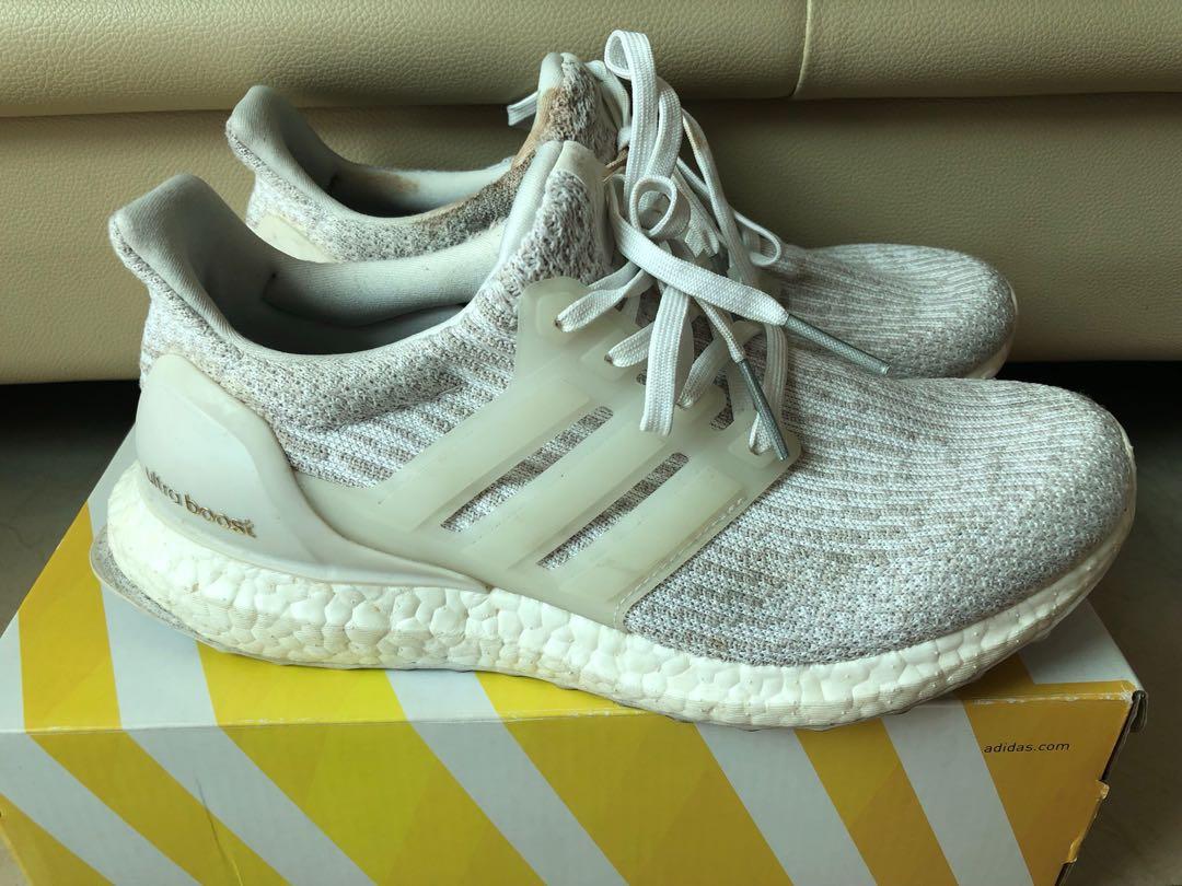 white rainbow yeezys