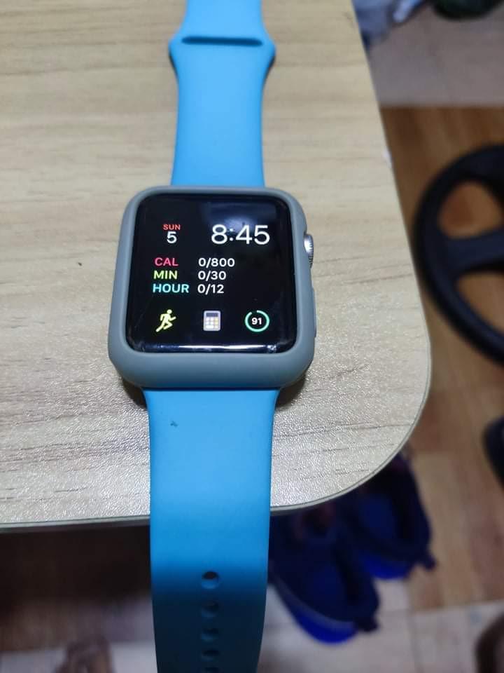 Apple Watch Series 2 42mm Aluminum Case - Sport Band - Gold Black (Economy)