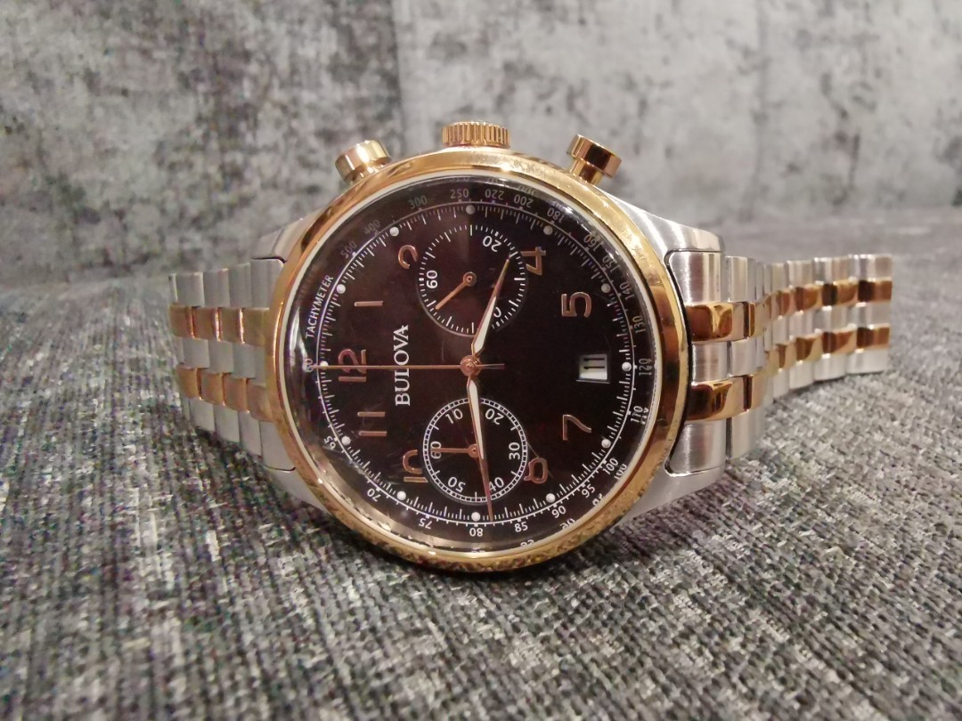 Authentic BULOVA Chronograph Model No. 98B248