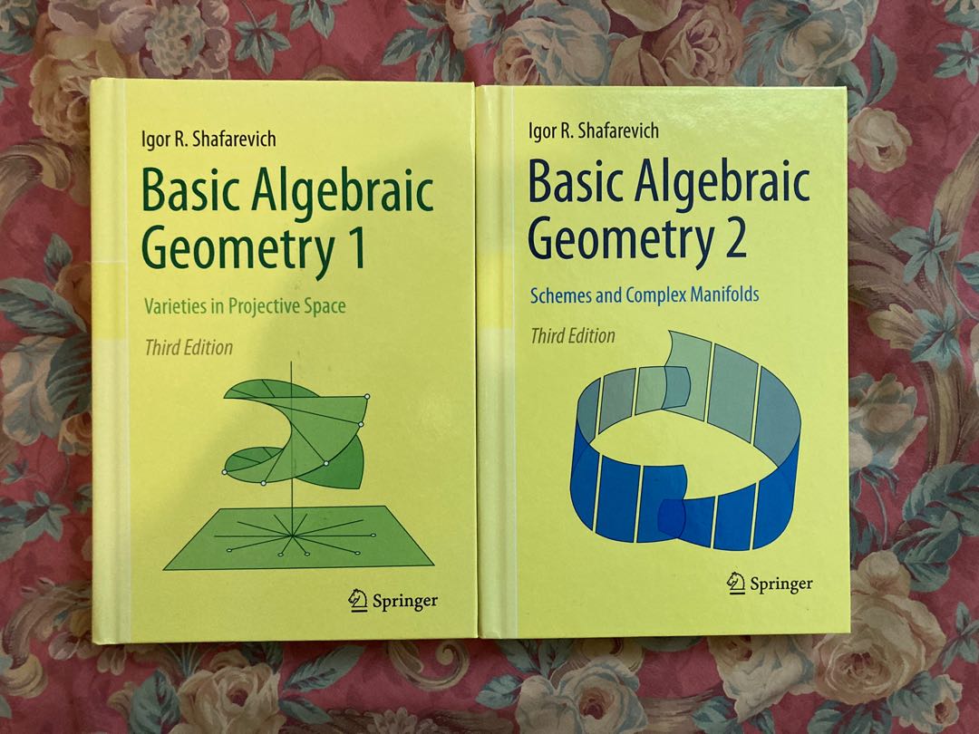 Basic Algebraic Geometry 1 & 2 by Igor R. Shafarevich, 興趣及遊戲, 書本 & 文具