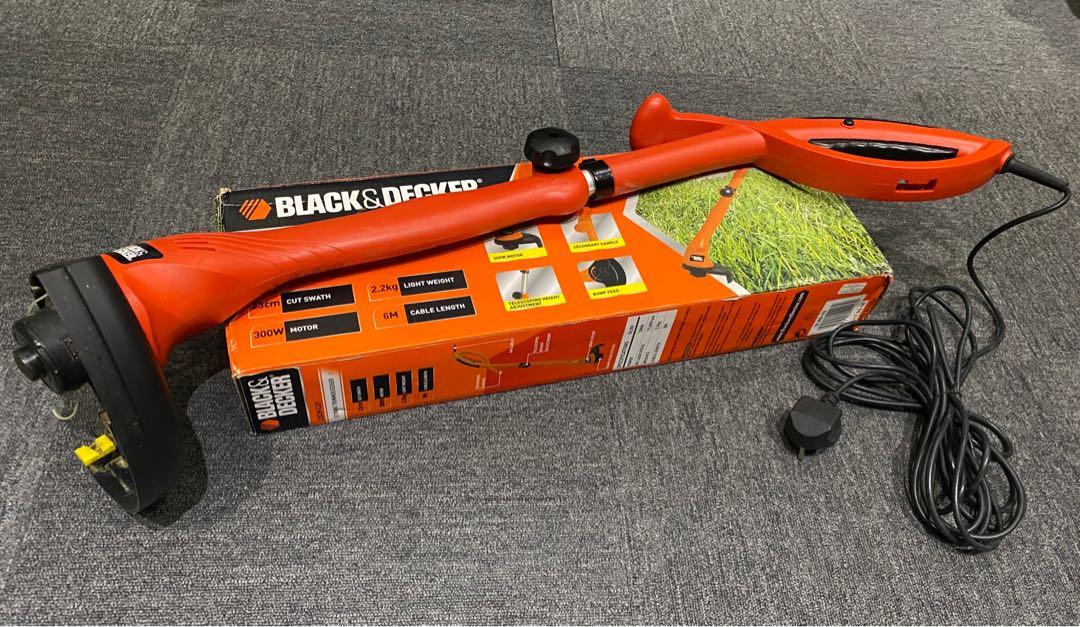 Black and decker grass hot sale trimmer gl300