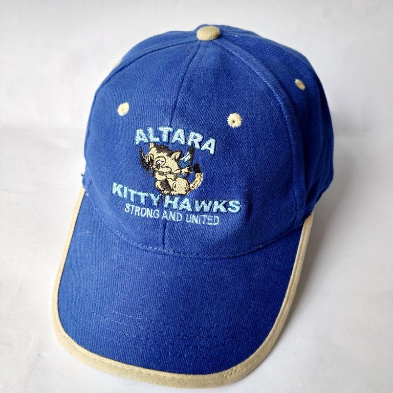 Blue Cap Animal Cap Outdoor Sport Adjustable Topi Hat Kitty Hack Hello Cat Kucing Cute Comel Men S Fashion Accessories Caps Hats On Carousell