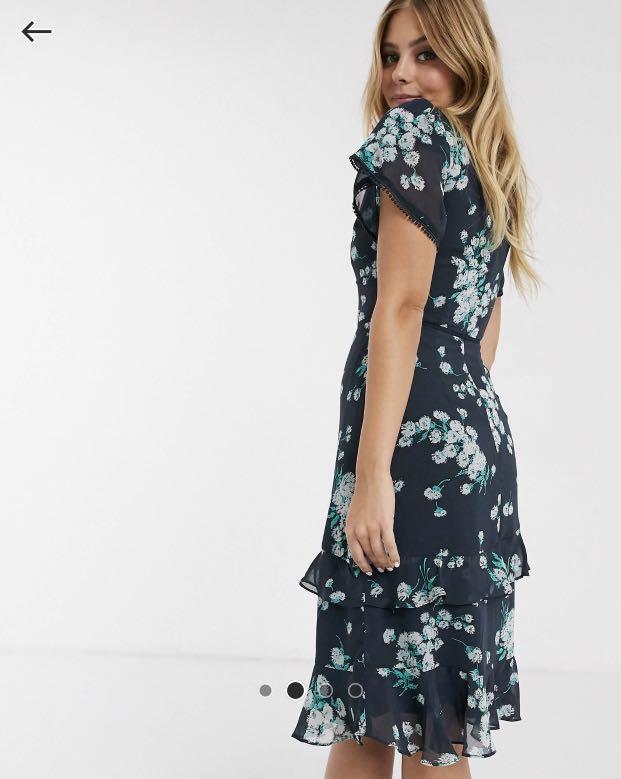 Floral Dress Oasis Occasion Dresses Oasis Navy Floral Dress