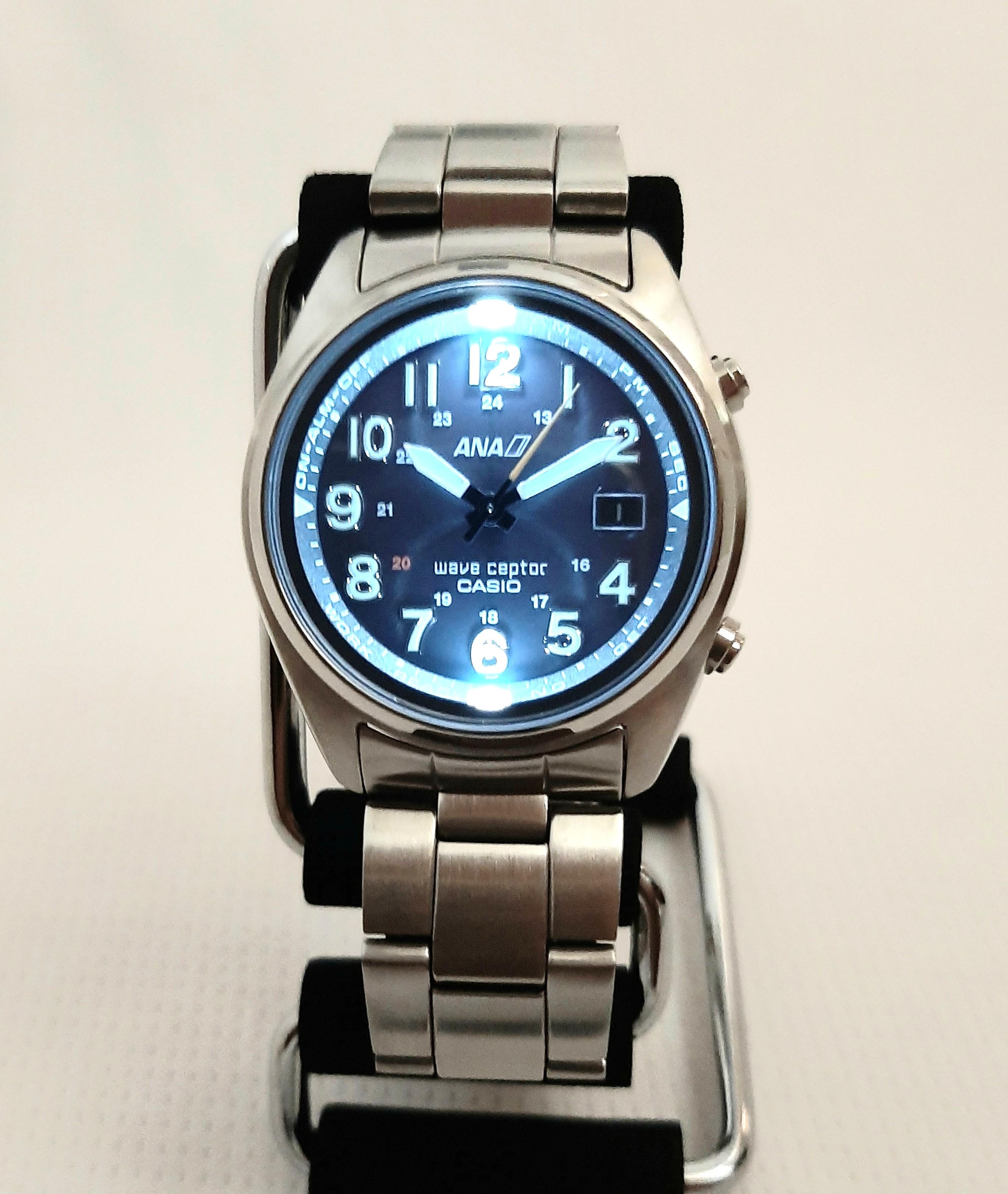 Casio wave ceptor analog hot sale