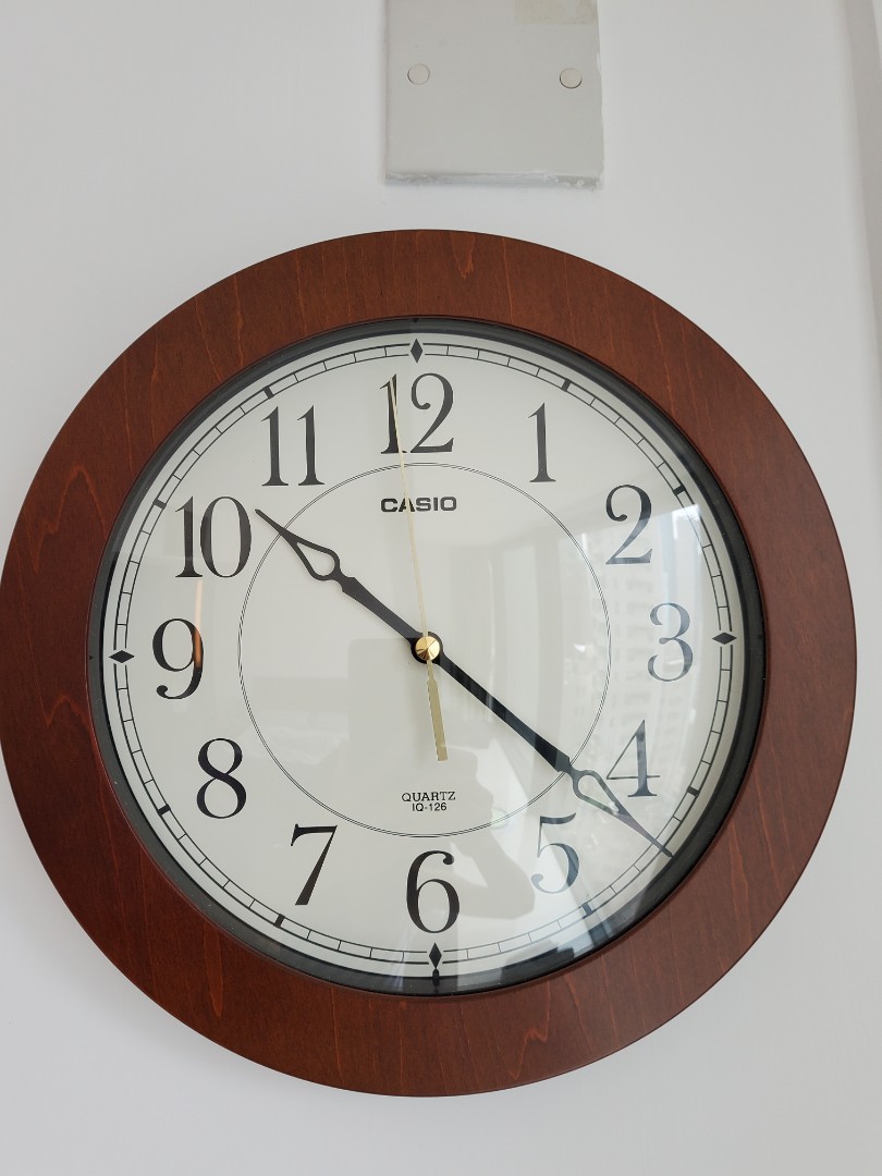 casio wall clock