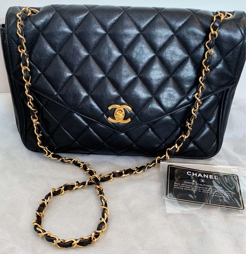 Chanel Vintage Single Flap Bag, Women's Fashion, Bags & Wallets