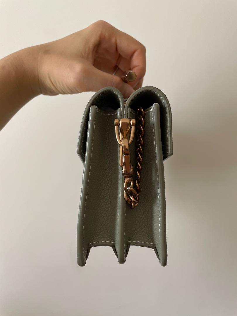 Charles and keith store stone embellished shoulder bag