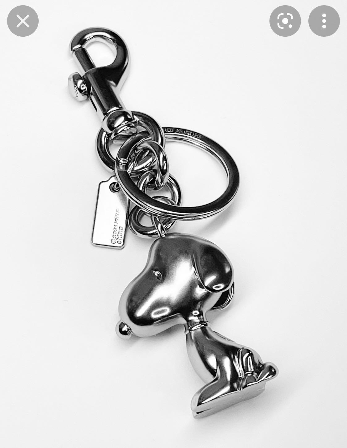 Coach snoopy keychain outlet