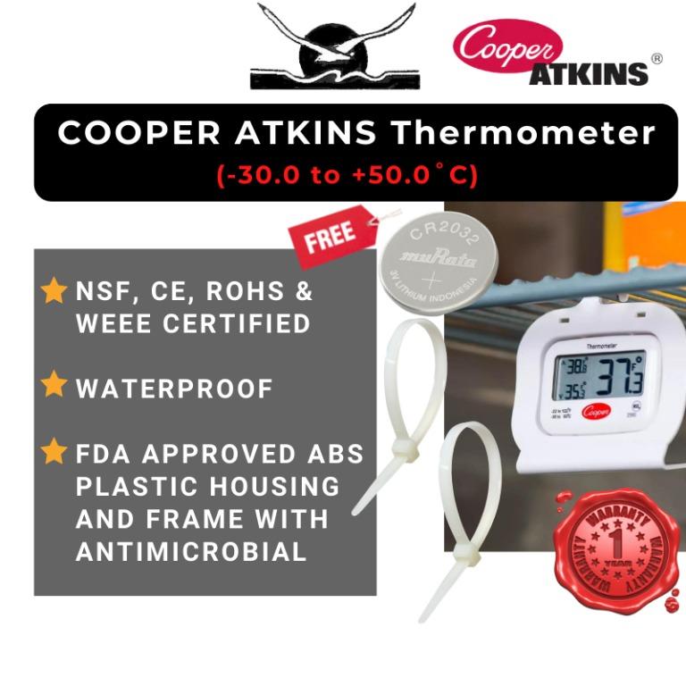 Cooper-Atkins 2560 Digital Refrigerator/Freezer Thermometer - Win