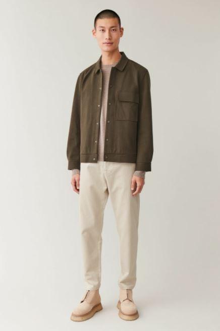 Cos Brown Jacket, Men's Fashion, Coats 